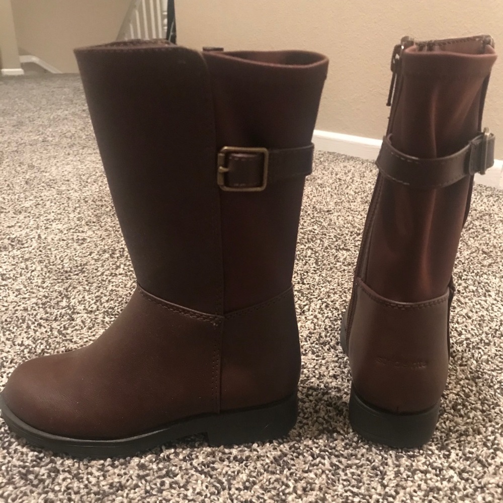 Brown Riding Boots Stride Rite Toddler Size 9.5
